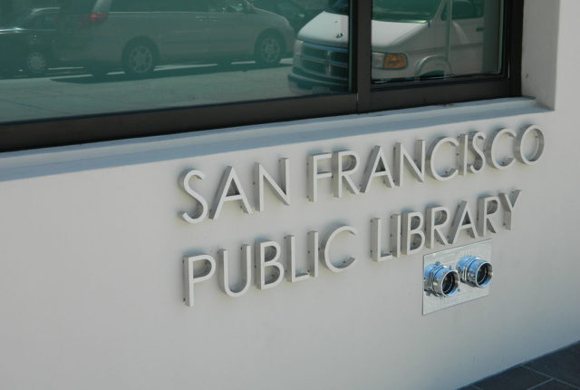 San Francisco Public Library Signage