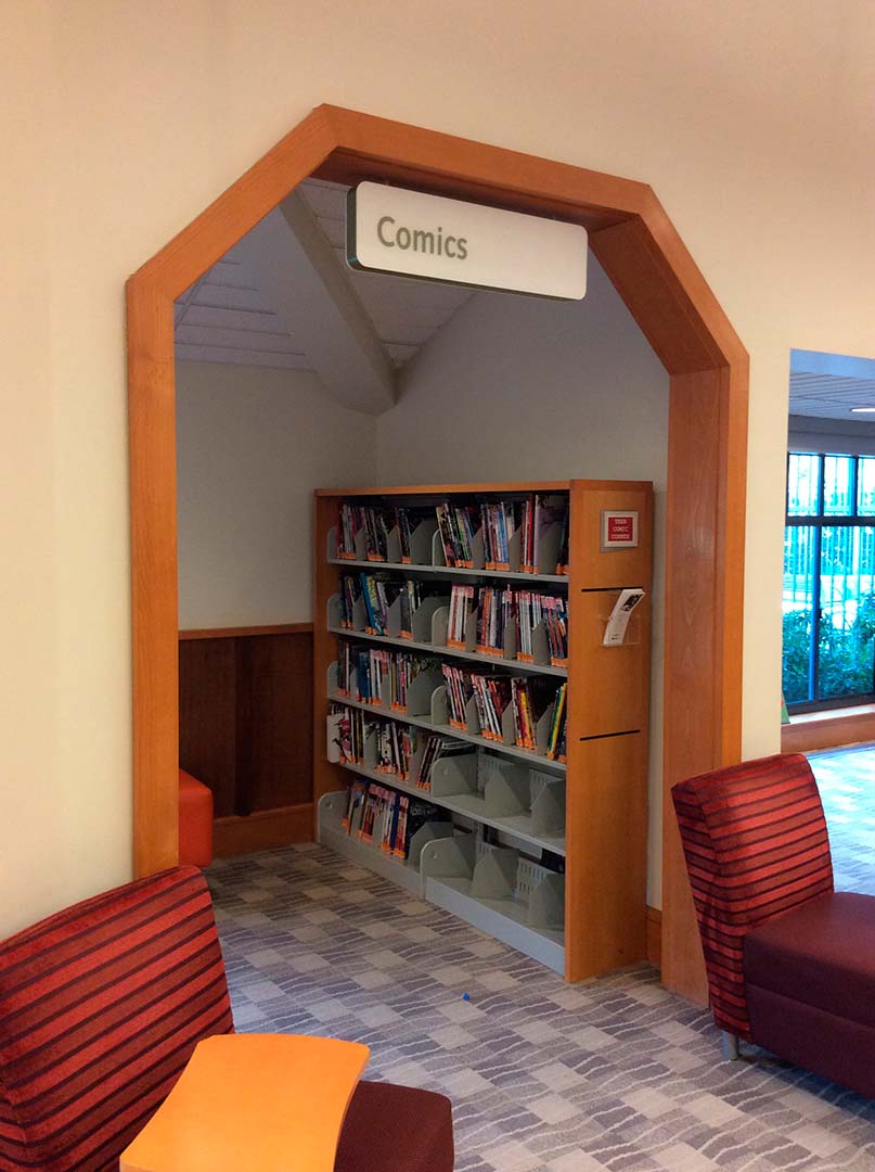 Saratoga Library Priority Architectural Graphics