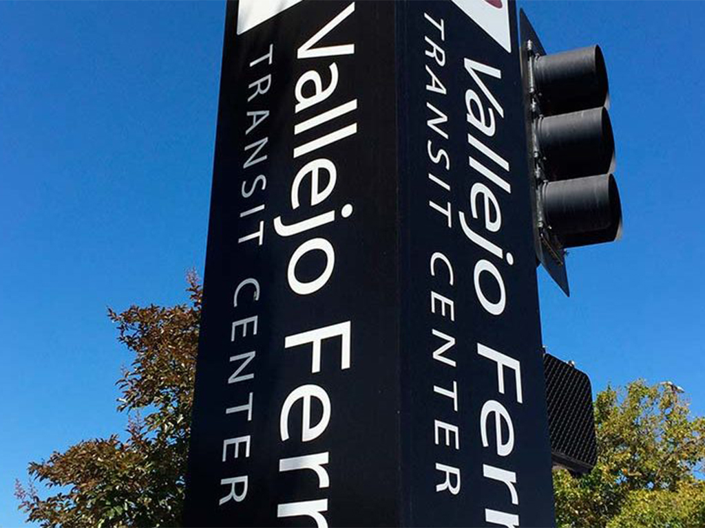 Vallejo Ferry Terminal Exterior Signage