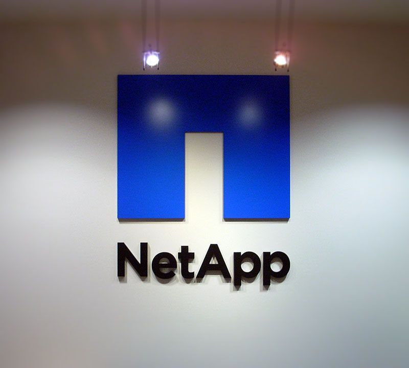 NetApp Interior Signage