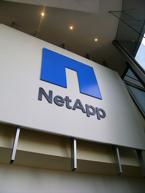 NetApp Commercial Signage