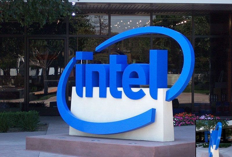Intel Branded Commercial Signage