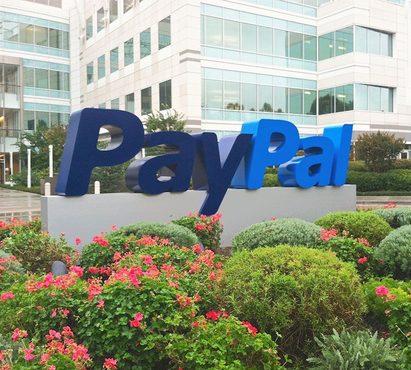 Ebay PayPal Exterior Signage